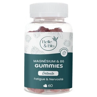 Belle & Bio Magnesium & Vitamin B6, 60 Gummibärchen