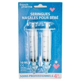 French Pharma Seringi nazale pentru bebeluși de la 4 luni în sus, 2 x 10 ml