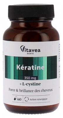 Vitavea Keratin 350 mg, 60 Kapseln