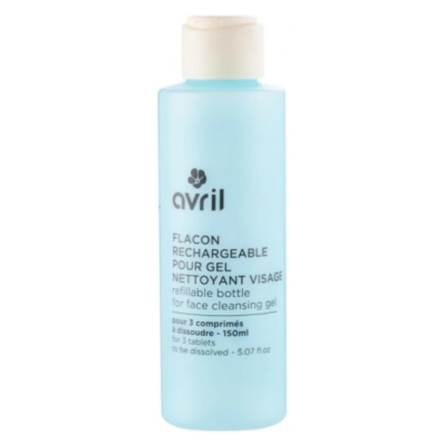 Avril Flacon reîncărcabil pentru gel de curățare a tenului, 150 ml