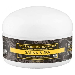 Natura Siberica Sauna & Spa Burro naturale siberiano per i piedi 120 ml