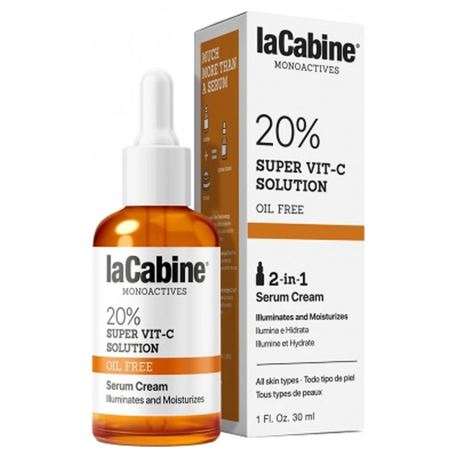 laCabine Monoactives 20% Super Vit C-serumcrème 30 ml