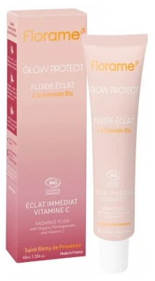 Florame Glow Protect Bio-Granatapfel-Serum für strahlende Haut 40 ml
