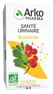 Arkopharma Arkogélules Bio-Bärentraube 45 Kapseln