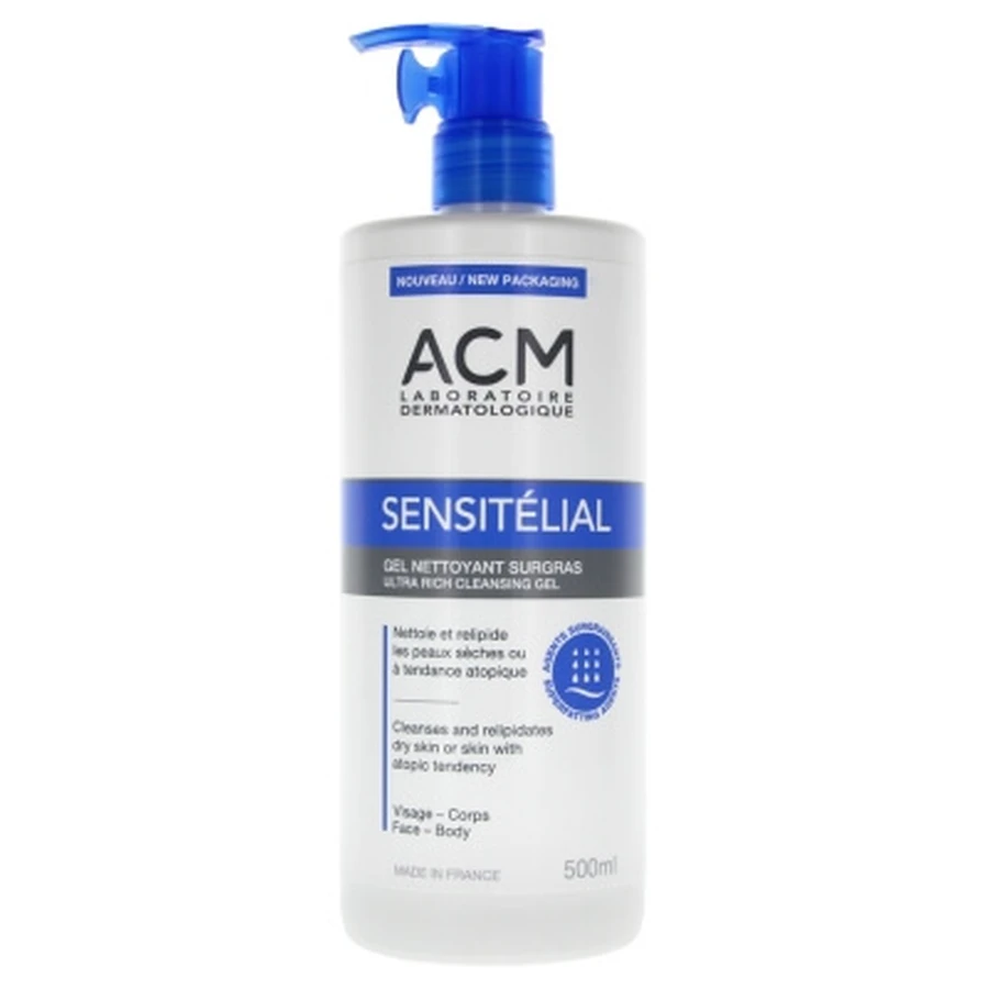 Laboratorul ACM Sensitélial Gel de curățare ultra-hidratant 500 ml