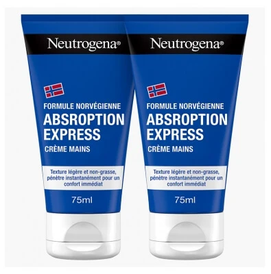 Neutrogena Express Absorption Handcreme, 2er-Pack (je 75 ml)