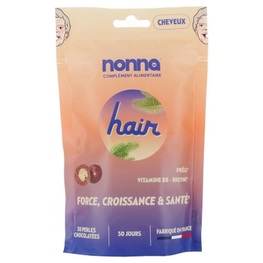 Nonna Lab Hair 30 perline ricoperte di cioccolato