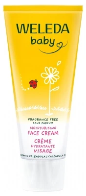 Weleda Baby Calendula – Parfümfreie schützende Gesichtscreme 50 ml