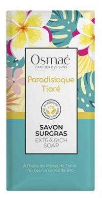Osmaé Paradisiac Tiare Ultra-Feuchtigkeitsspendende Seife, 100 g