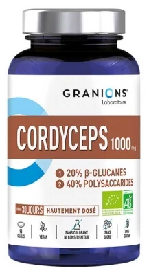 Granions Cordyceps 1000 mg Bio, 90 Kapseln