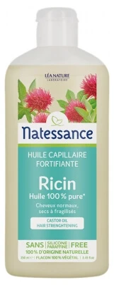 Natessance Rizinusöl für die Haare, 250 ml