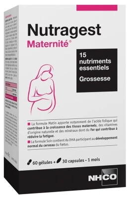 NHCO Nutragest Maternity 60 Softgels + 30 Kapseln
