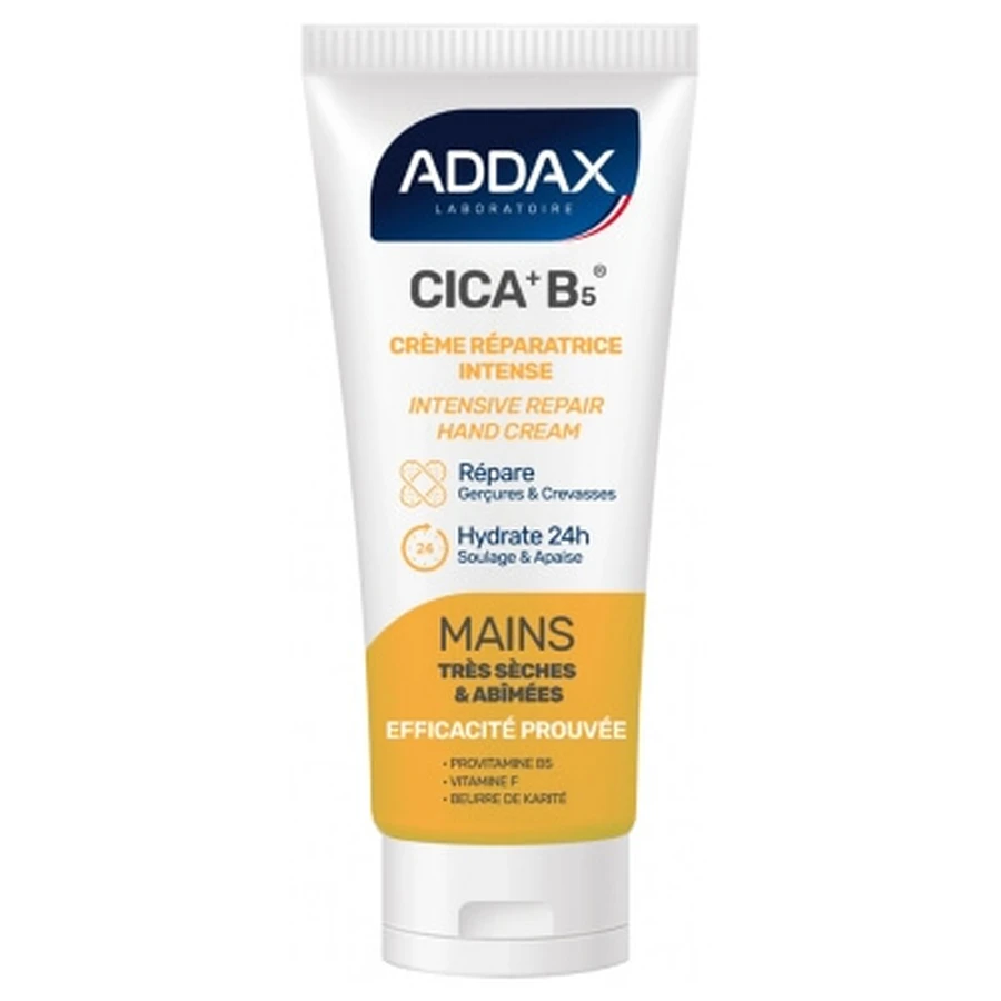 Addax Cica+ B5 Crema riparatrice intensiva per mani molto secche e danneggiate, 50 ml