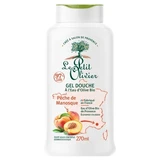 Le Petit Olivier Gel de duș cu apă de măsline bio și piersică din Manosque 270 ml