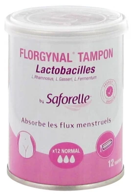 Saforelle Florgynal Tampons, 12 Stück, Normal