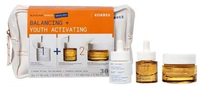 Korres Black Pine Ausgleichsset + Youth Activator