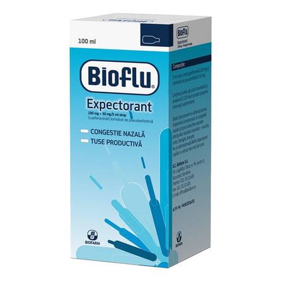 Bioflu Expectorant, 100ml, Biofarm