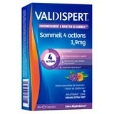 Valdispert Melatonină 1,9 mg 4 acțiuni 30 capsule