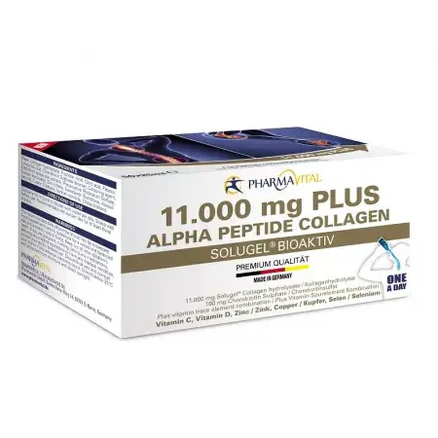 Alpha Peptid Kollagen Plus, 11000 mg, 50 Fläschchen x 25 ml, PharmaVital GmbH