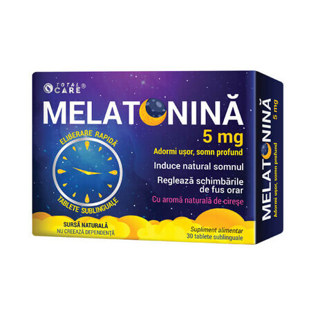 Melatonin 5 mg schnelle Freisetzung 30 sublinguale Tabletten, Cosmo Pharm