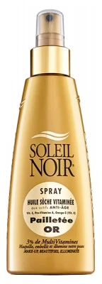 Soleil Noir Gold Glitter Vitamin-angereichertes Trockenöl-Spray, 150 ml