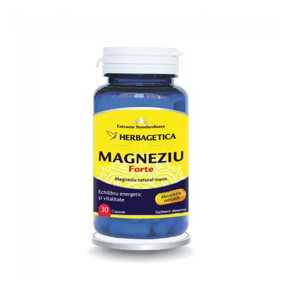 Magnesium Forte 30 cps, Herbagetica