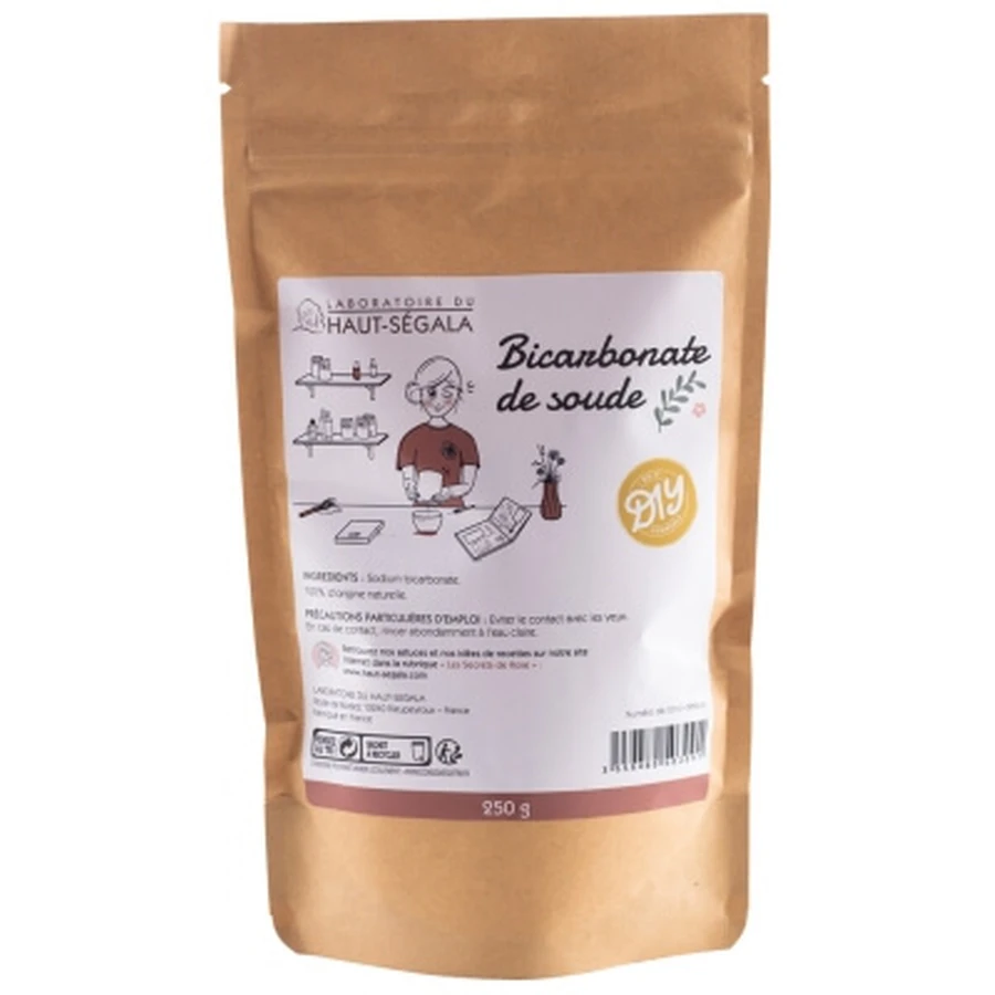 Laboratorul Haut-Ségala – Bicarbonat de sodiu DIY, 250 g