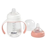 Biberon di apprendimento 2 in 1 Béaba, 210 ml, dai 4 mesi in su