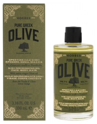 Korres 3-in-1 pflegendes Olivenöl, 100 ml