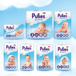 Windel Pufies Sensitive, 4+ Maxi+, Maxi Pack, 10-15 kg, 52 Stück