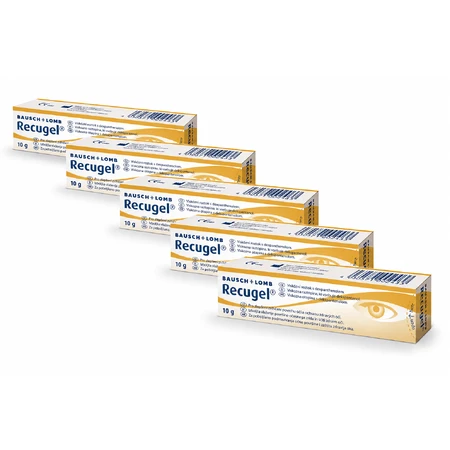 Gel oftalmic Recugel 5x10g, Bausch & Lomb