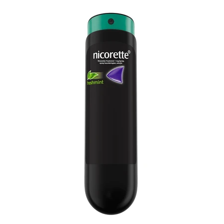 Nicorette Freshmint 3x spray, 1 mg, 39,6 ml, Mcneil 