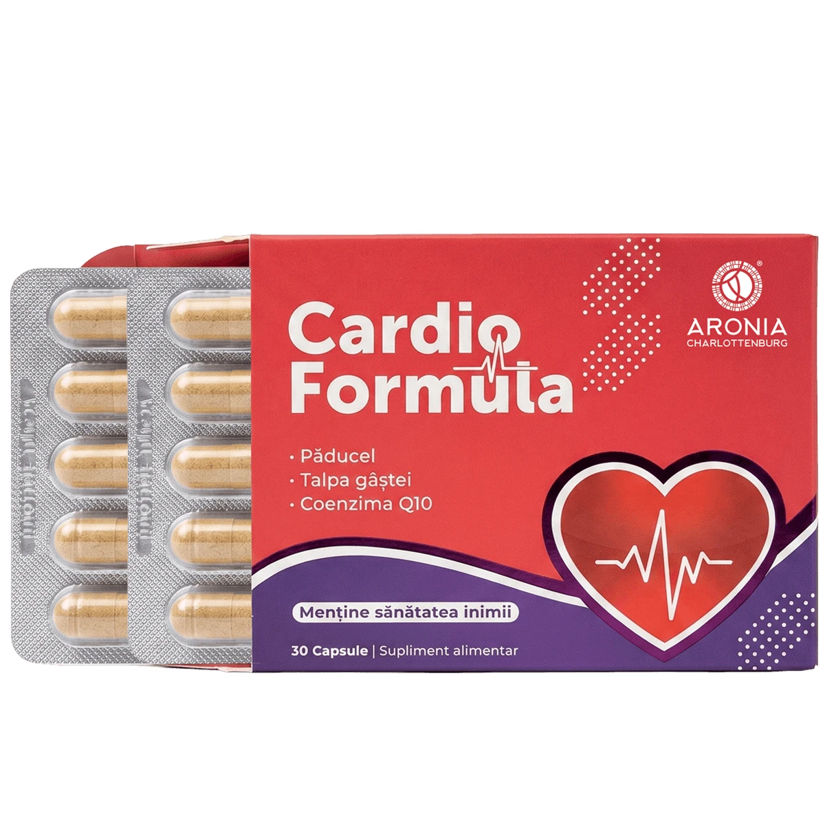 Cardio Formula: eine konzentrierte Formel mit Weißdorn, Gänsefuß und Coenzym Q10 für die Herzgesundheit