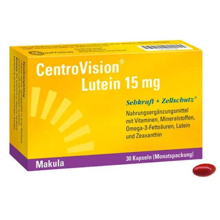 CentroVision Lutein 15 mg, 2 x 90 Kapseln