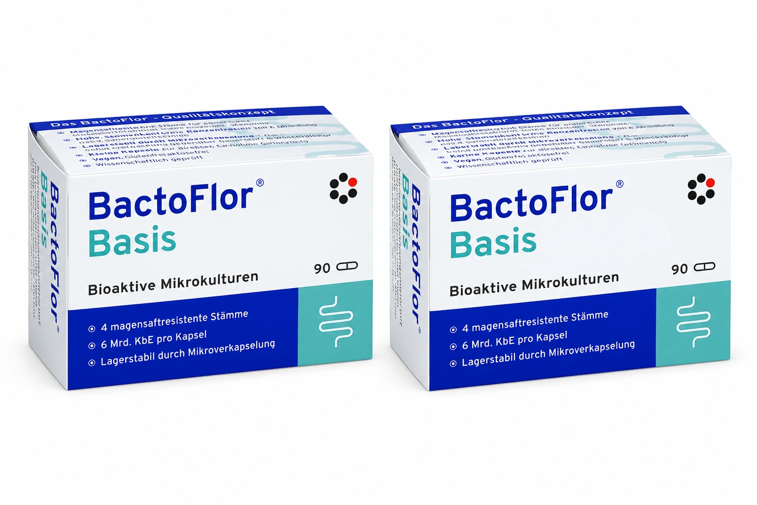 Bactoflor Baza Hartkapseln 2 × 90 Kapseln
