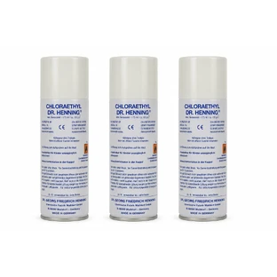 Cloraetil Dr. Henning, spray, 3 x 175 ml, sans gaz propulseur