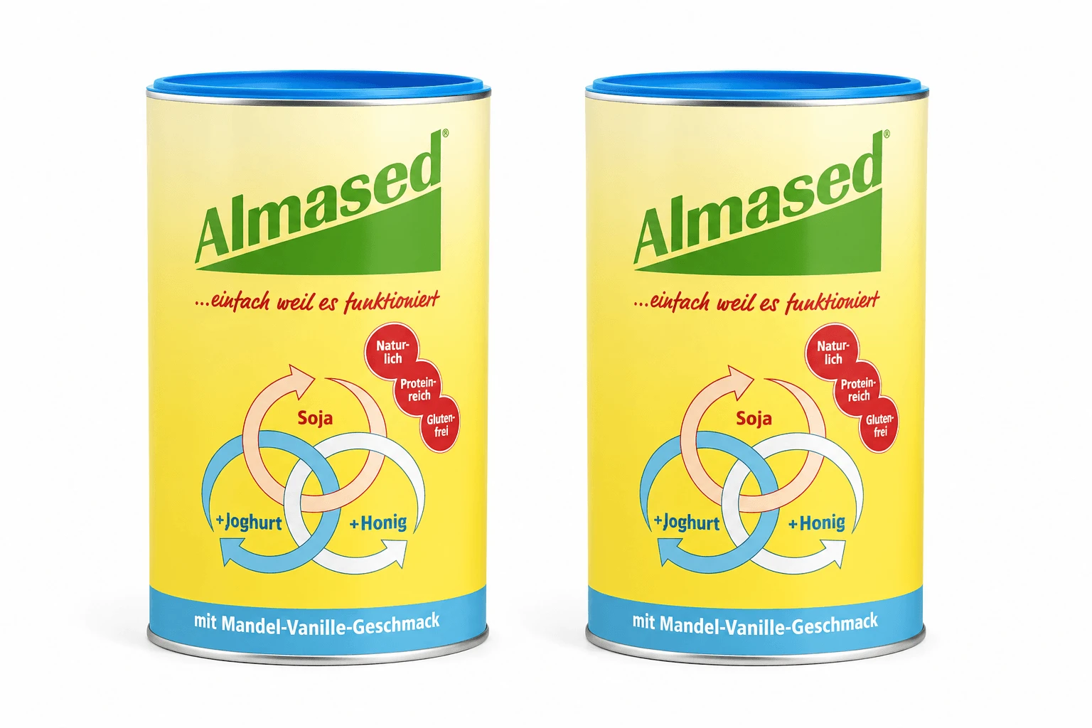 Almased mit Mandel-Vanille-Geschmack 2 × 500 g