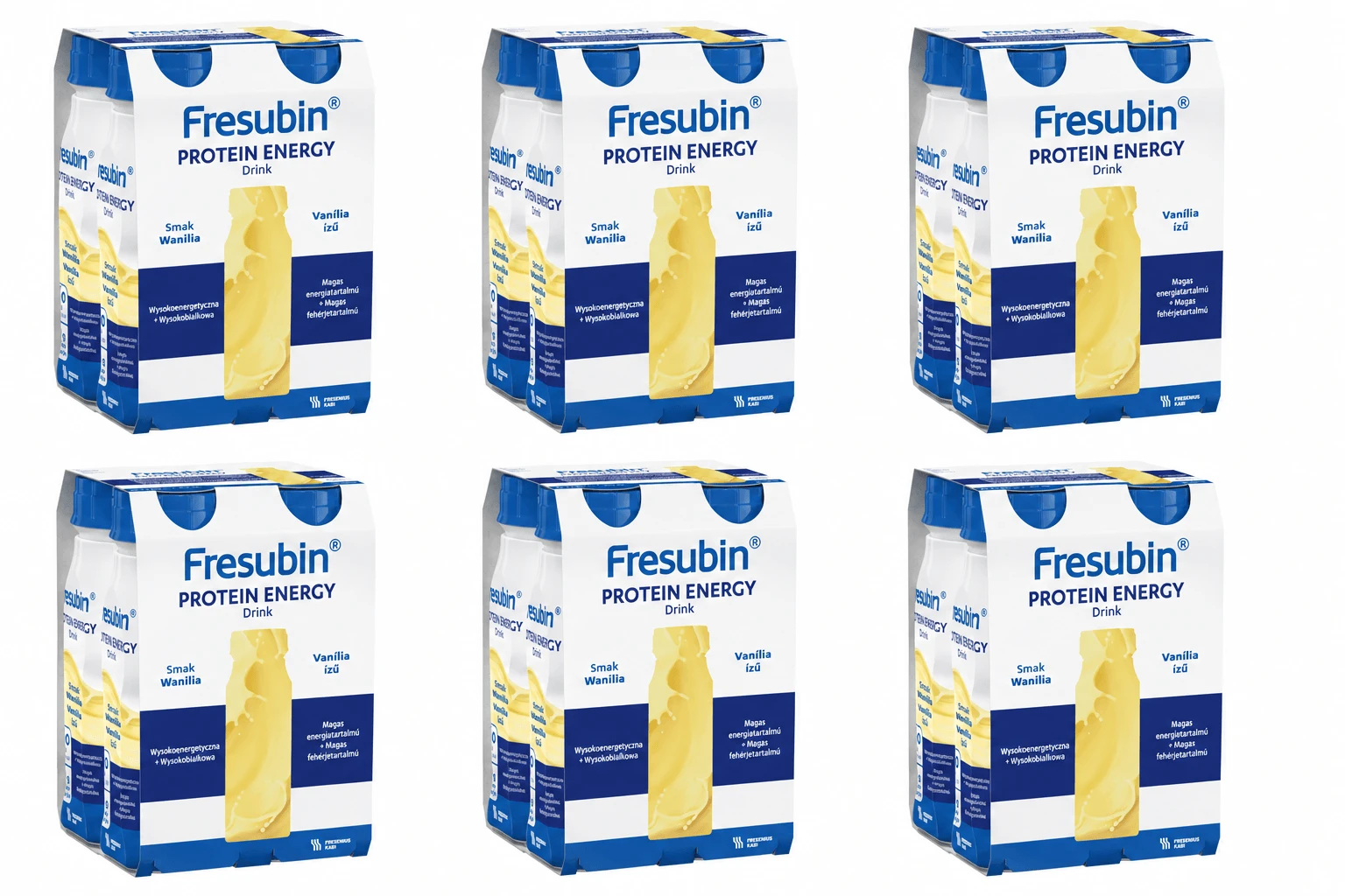 Fresubin Protein Energy, Vanillegeschmack, 24 x 200 ml, Fresenius Kabi