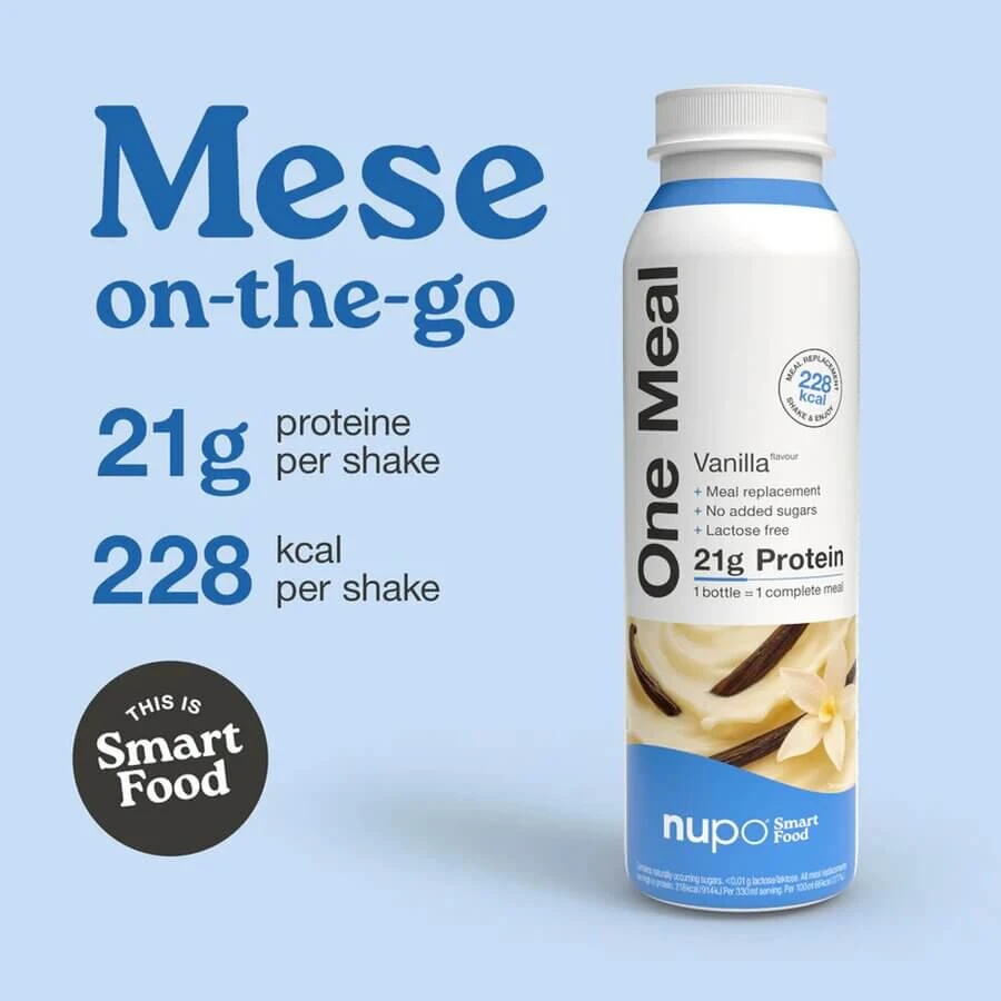 Frullato al gusto di vaniglia "One Meal", 330 ml, Nupo