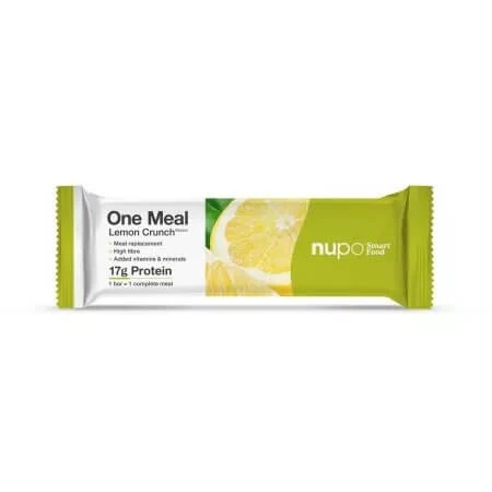 One Meal Riegel mit Zitronengeschmack, 60 g, Nupo