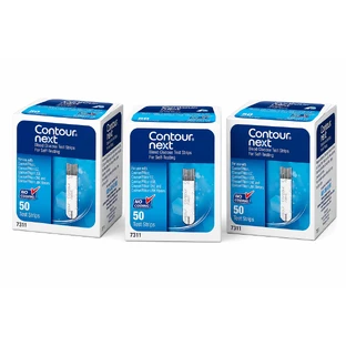 Ascensia Contour Next Benzi de monitorizare a glicemiei 3x50 de benzi