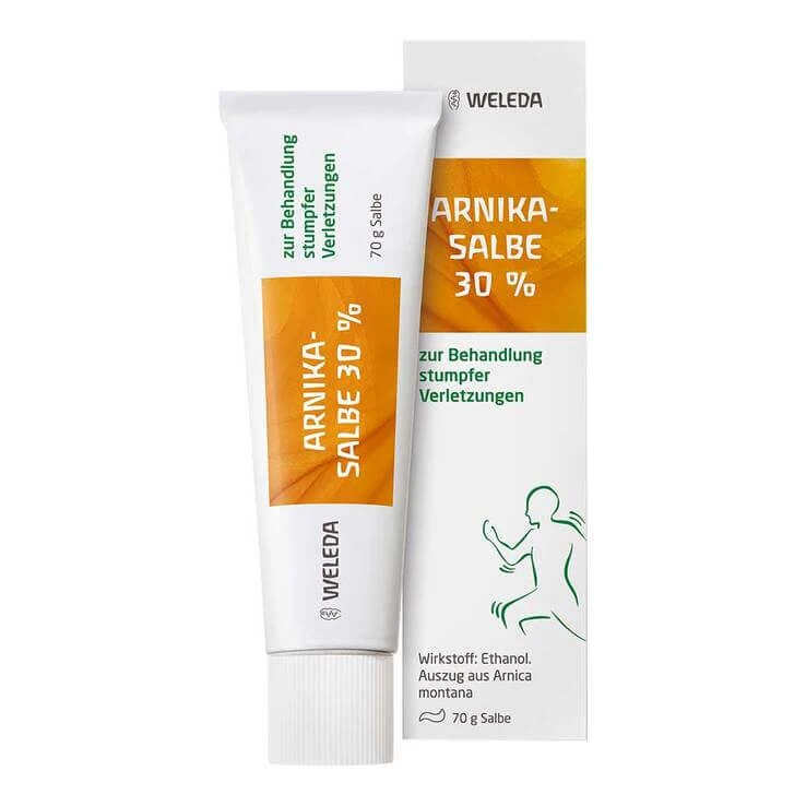 Arnika-Salbe 30% zur Behandlung stumpfer Verletzungen, 25 g Salbe