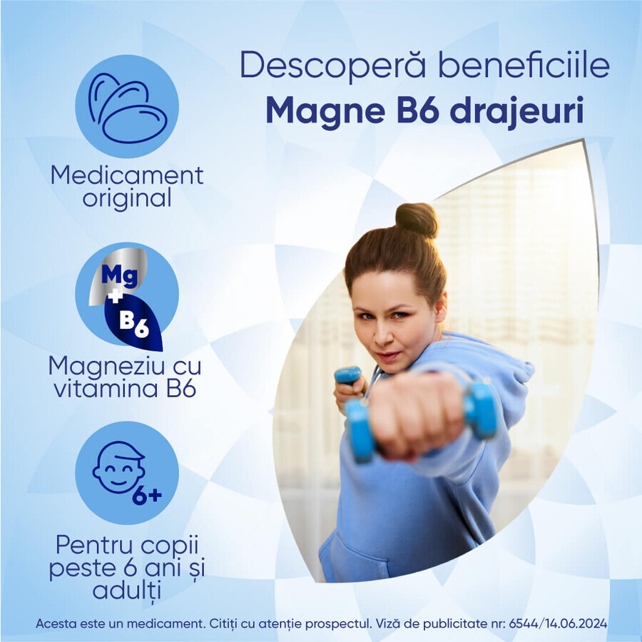 Magnesium B6, 60 Tabletten, Sanofi