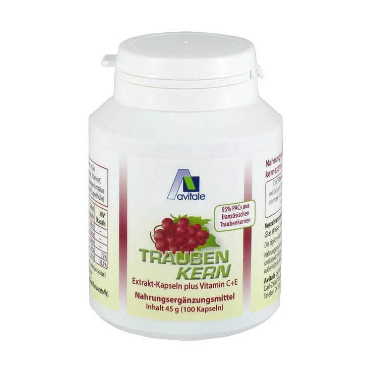 Traubenkernextrakt Kapseln, 100 St Kapseln