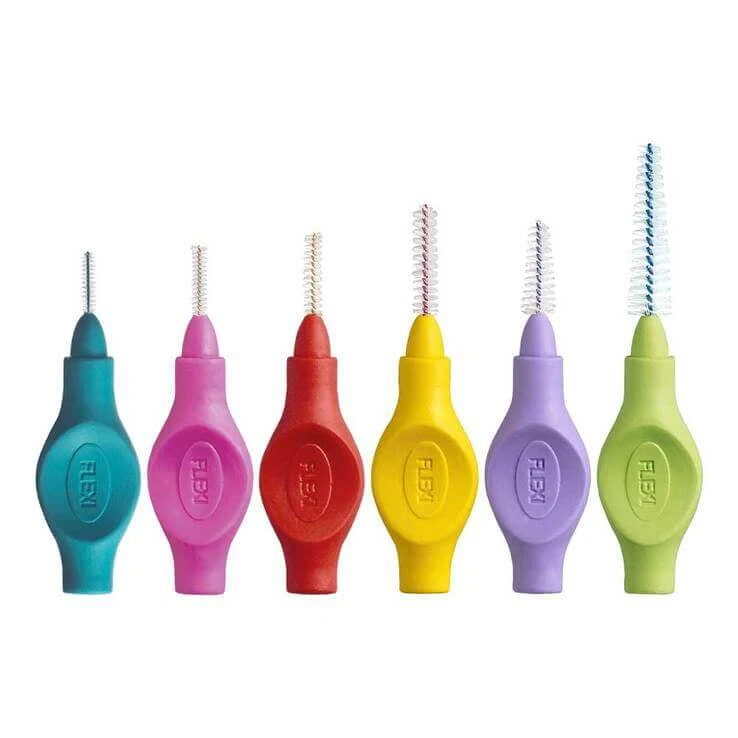 Tandex Flexi Interdentalbürste Start-Kit 0,6 - 1,4 / ISO0 - 7, 6X1 St Zahnbürste