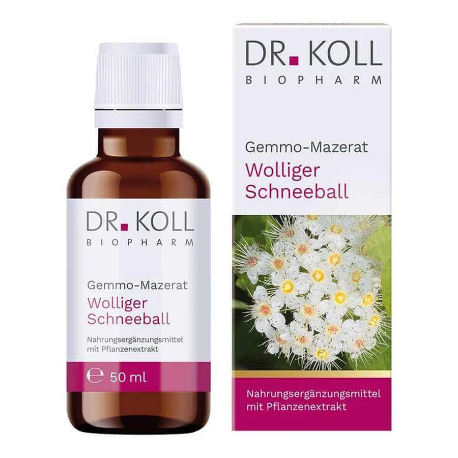 Gemmo-Mazerat wolliger Schneeball Dr. Koll Viburnum lantana Tropfen, 50 ml Tropfen