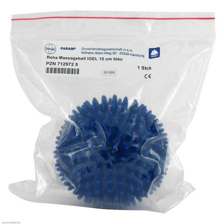 Massageball Igel 10 cm blau, 1 St n.v