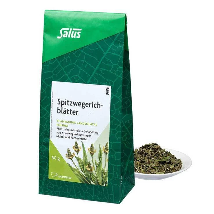 Spitzwegerichblätter Arzneitee Salus, 60 g Tee