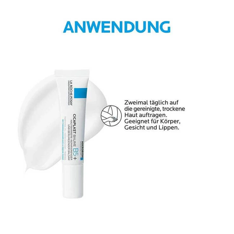 La Roche Posay Cicaplast Baume B5+, 2 x 100 ml cremă