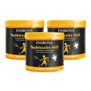 Ensbona Unguent „Diavolul” fierbinte, 3 x 200 ml unguent